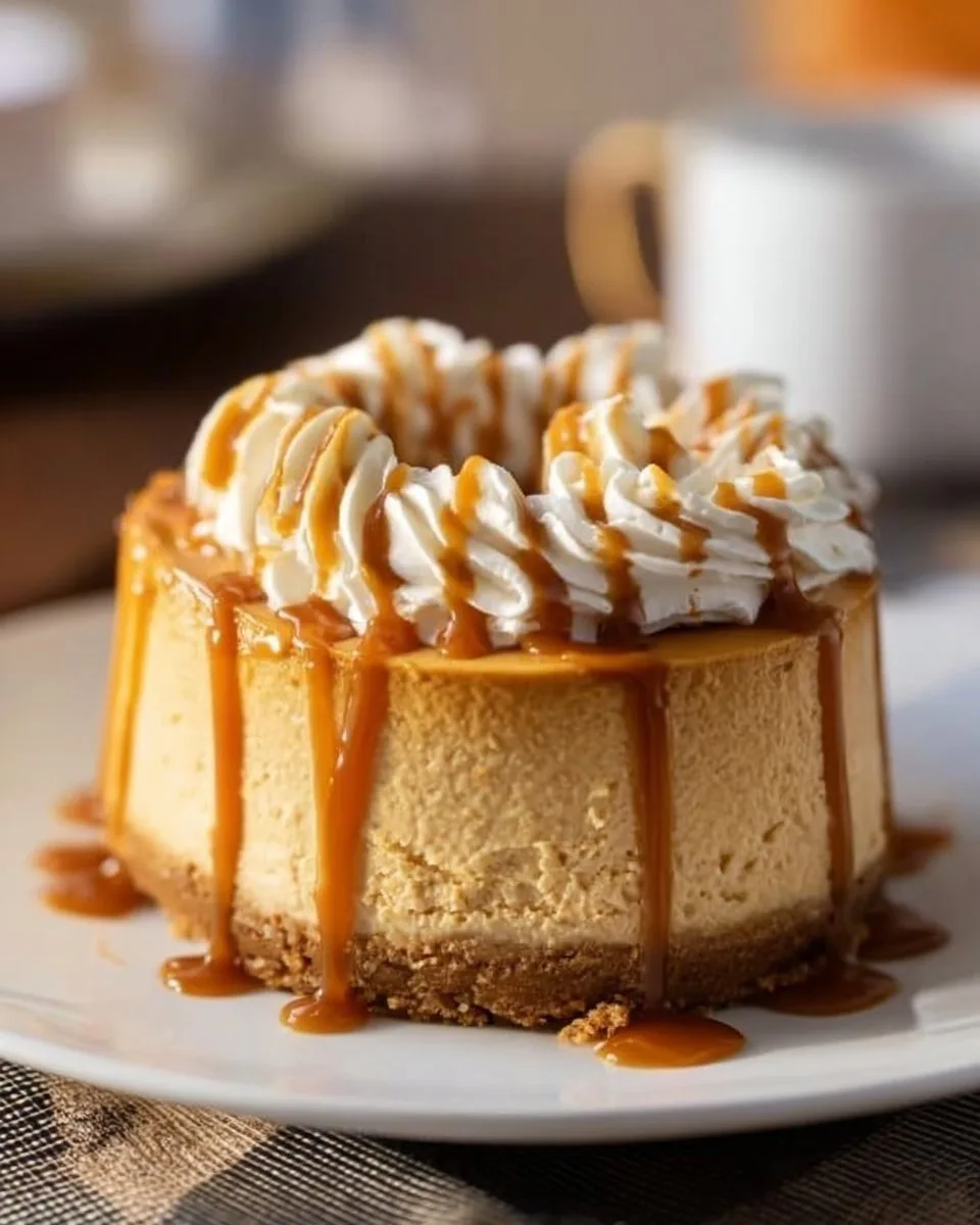 Pumpkin Cheesecake (no water bath)