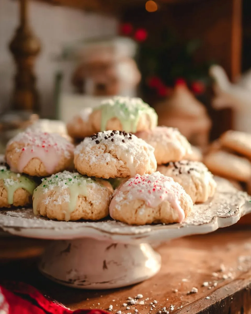 Traditional Italian Christmas Cookies (Anginetti)