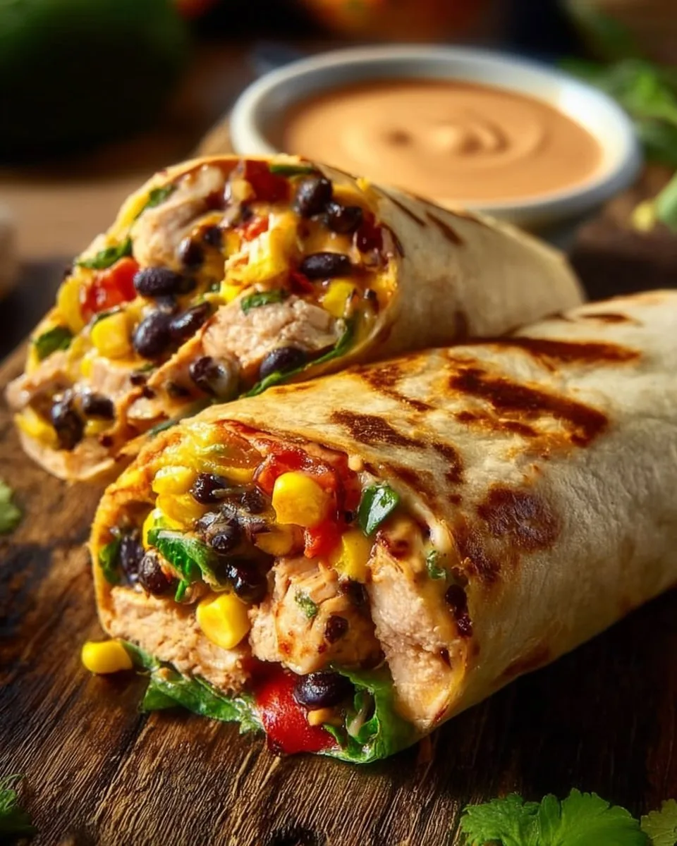 Southwest Chicken Wrap