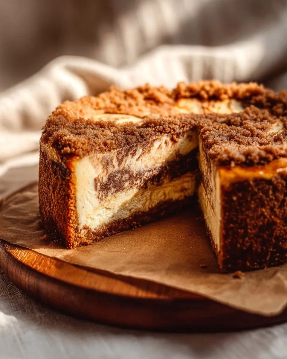 Coffee Cake Cheesecake Recipe