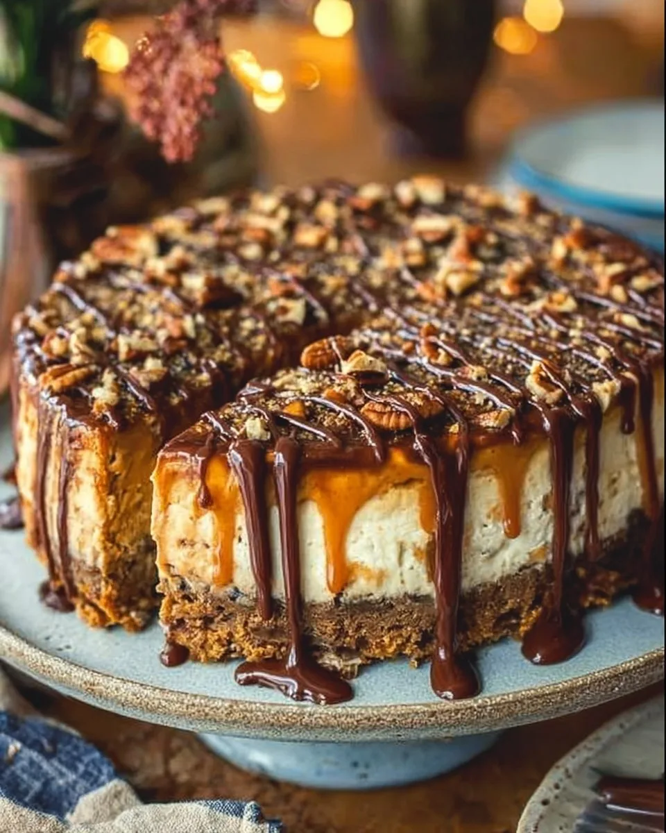 Turtle Cheesecake