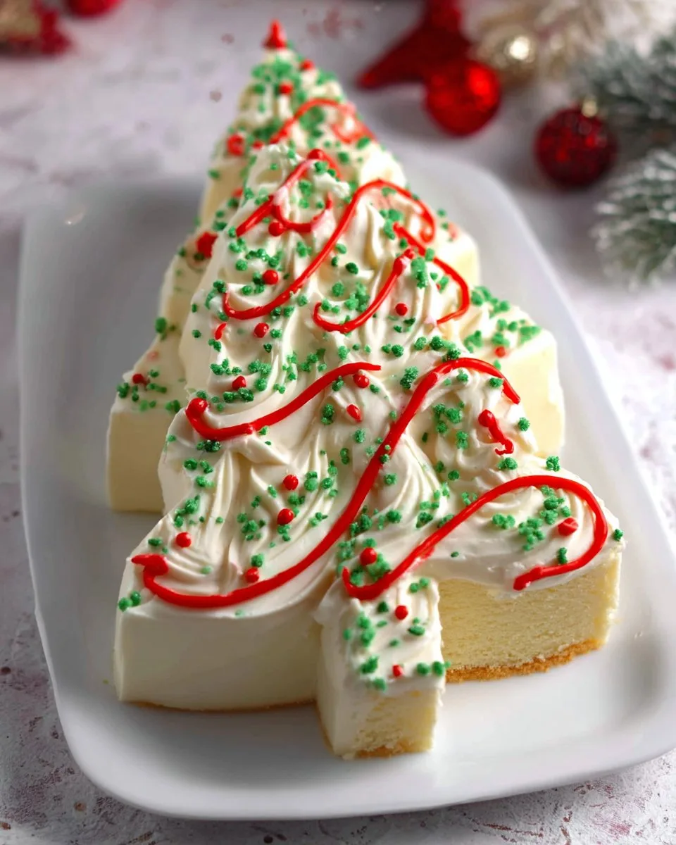 Copycat Little Debbie Christmas Tree Cake