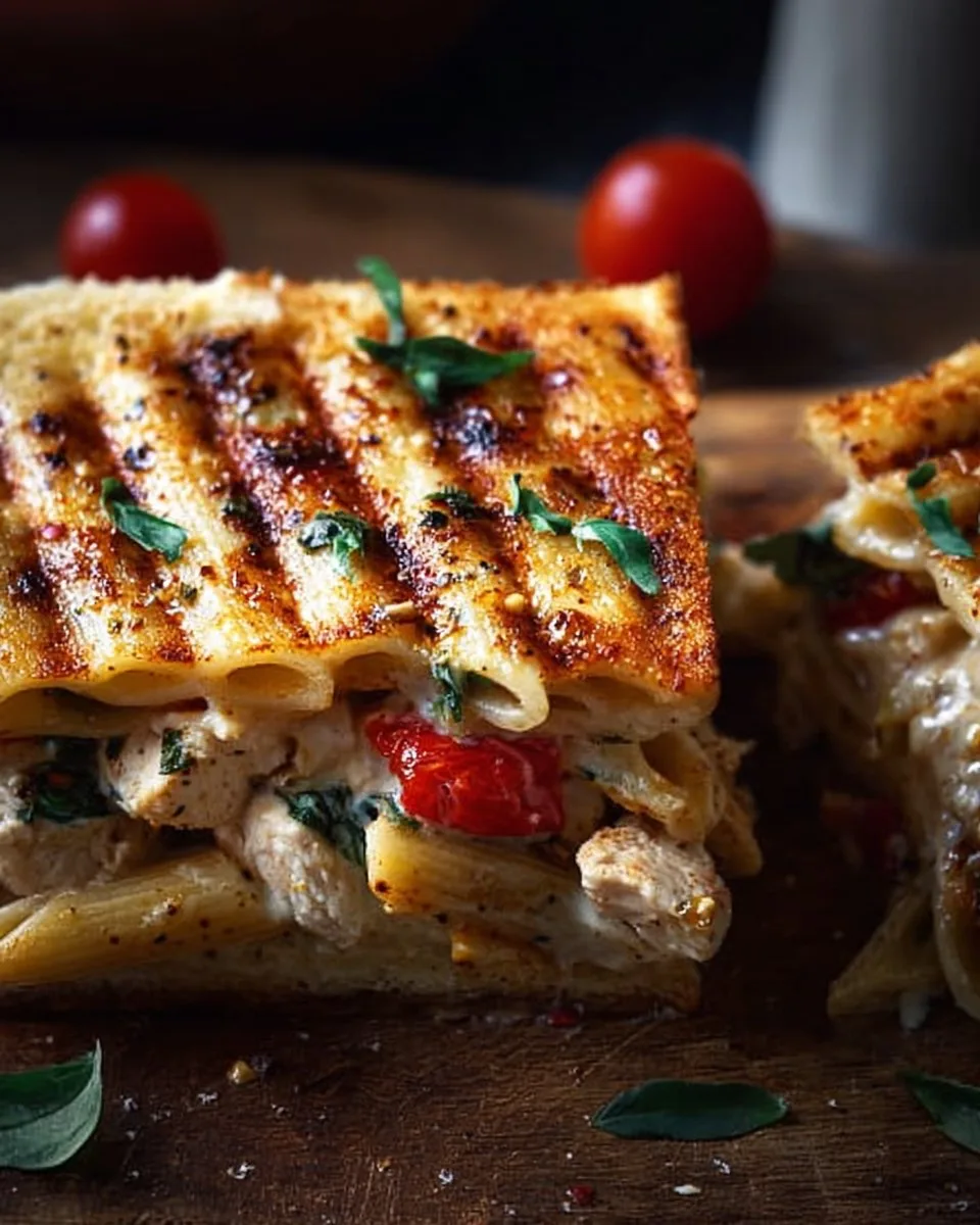 Honey Pepper Chicken Panini Pasta