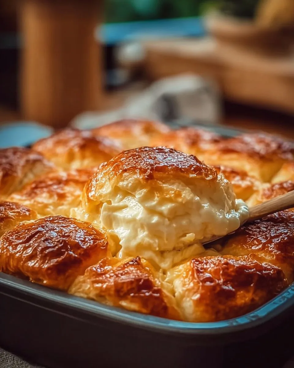 Cheesecake Crescent Rolls Casserole