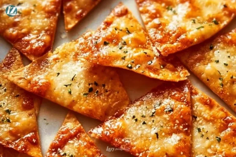 Crispy pizza chips served as an adventurous snack.