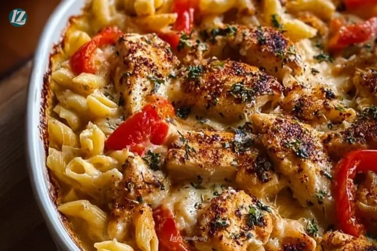 Honey Pepper Chicken Panini Pasta with vibrant spices and colorful ingredients