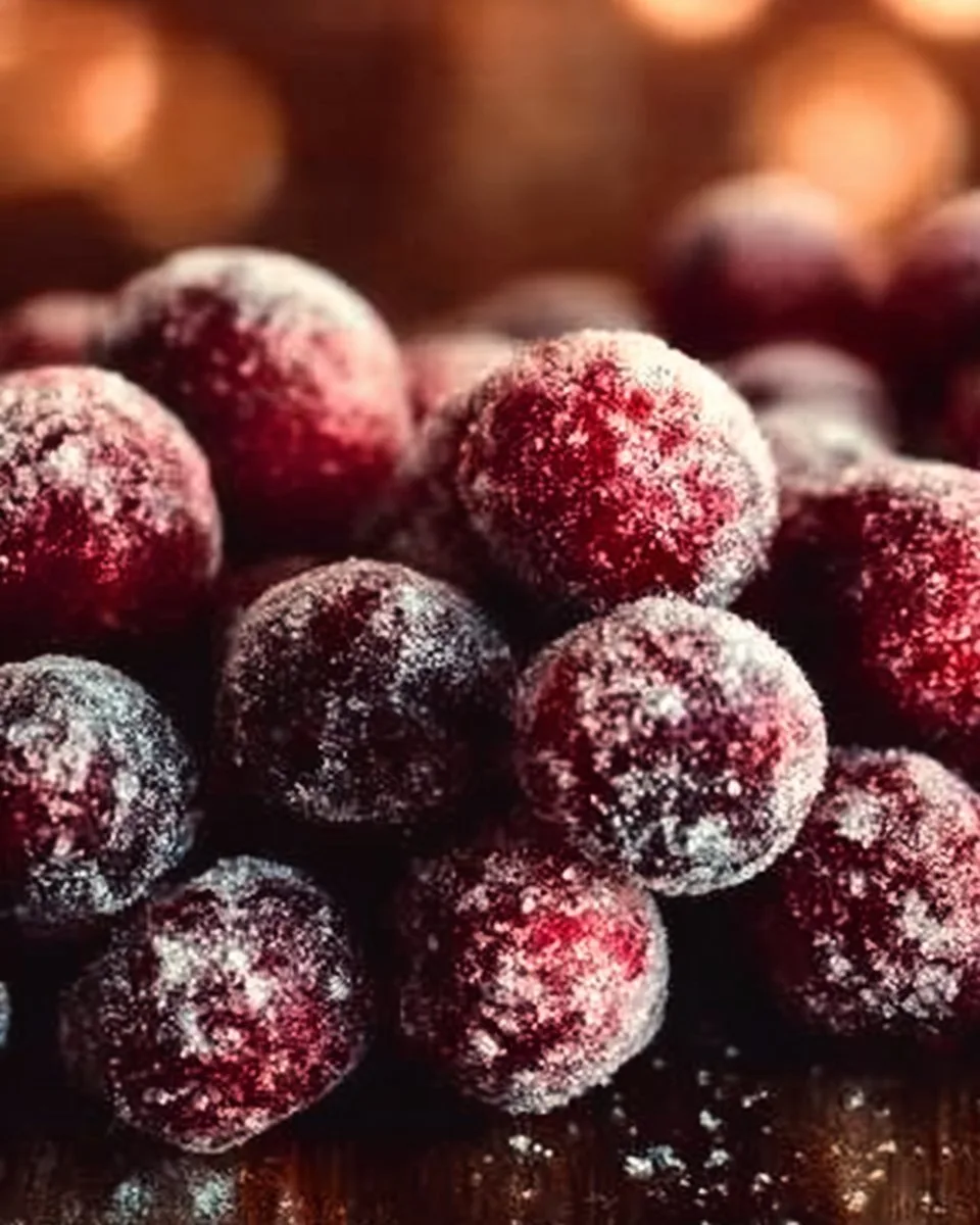 Sugared Cranberries