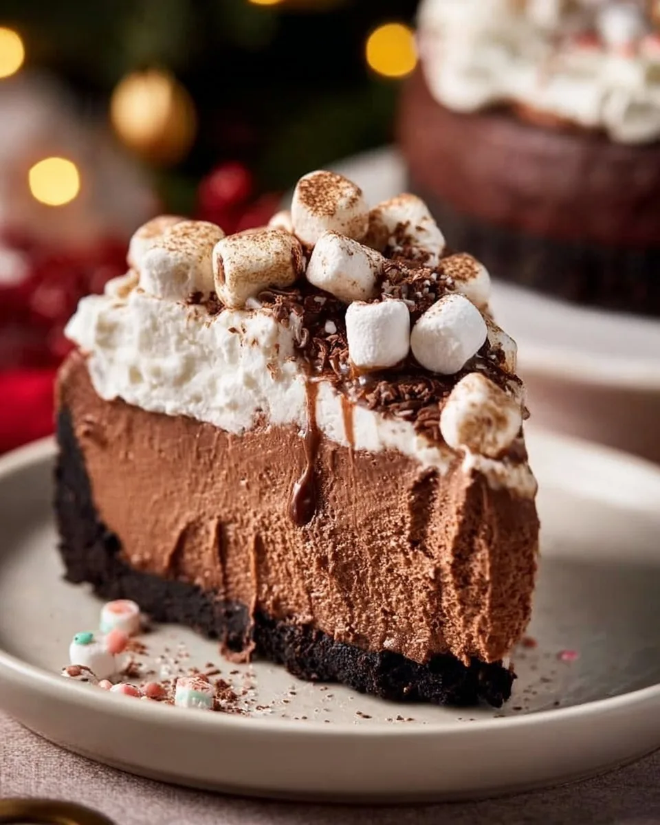 Hot Chocolate Cheesecake