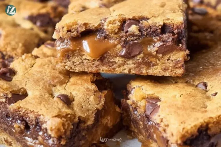 Delicious Knock You Naked Bars on a white plate