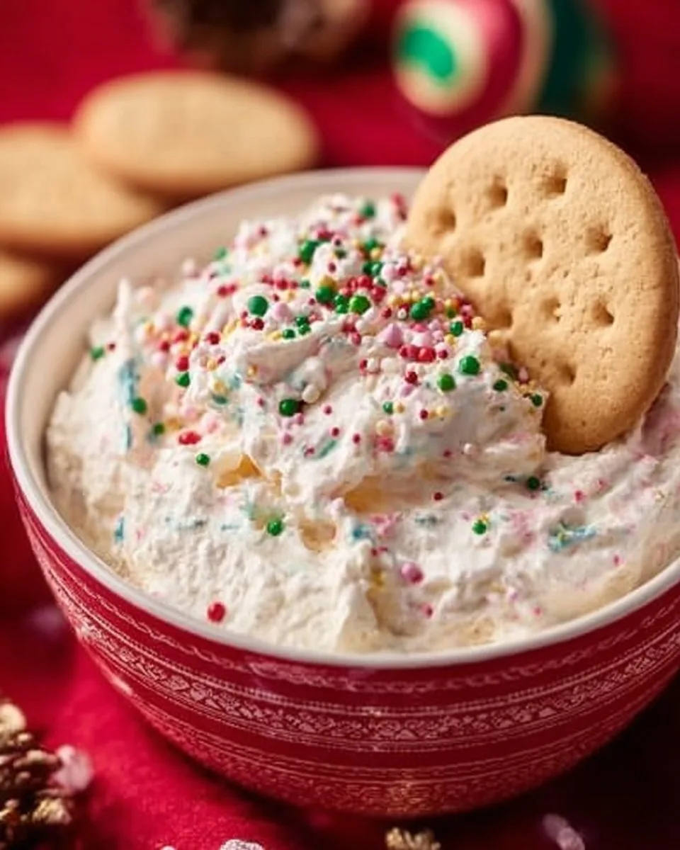 Christmas Tree Cake Dip