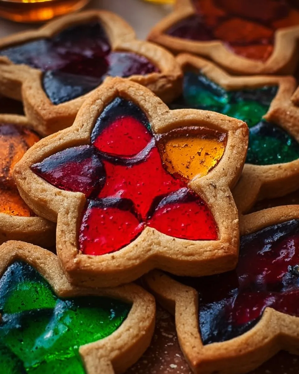 Stained Glass Cookies