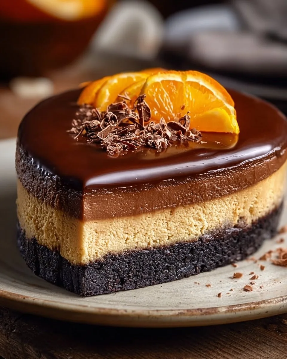 Chocolate Orange Cheesecake