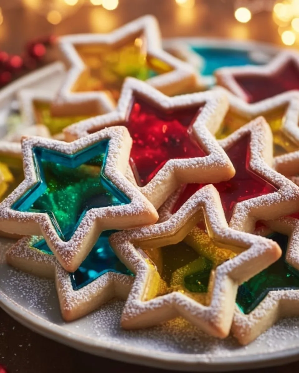 Stained Glass Cookies