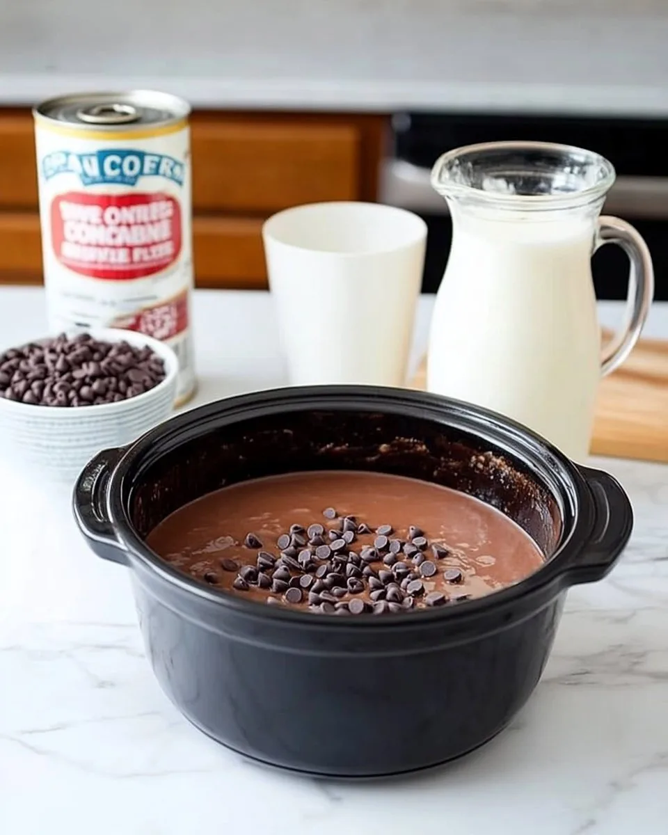 Creamy Crockpot Hot Chocolate Recipe