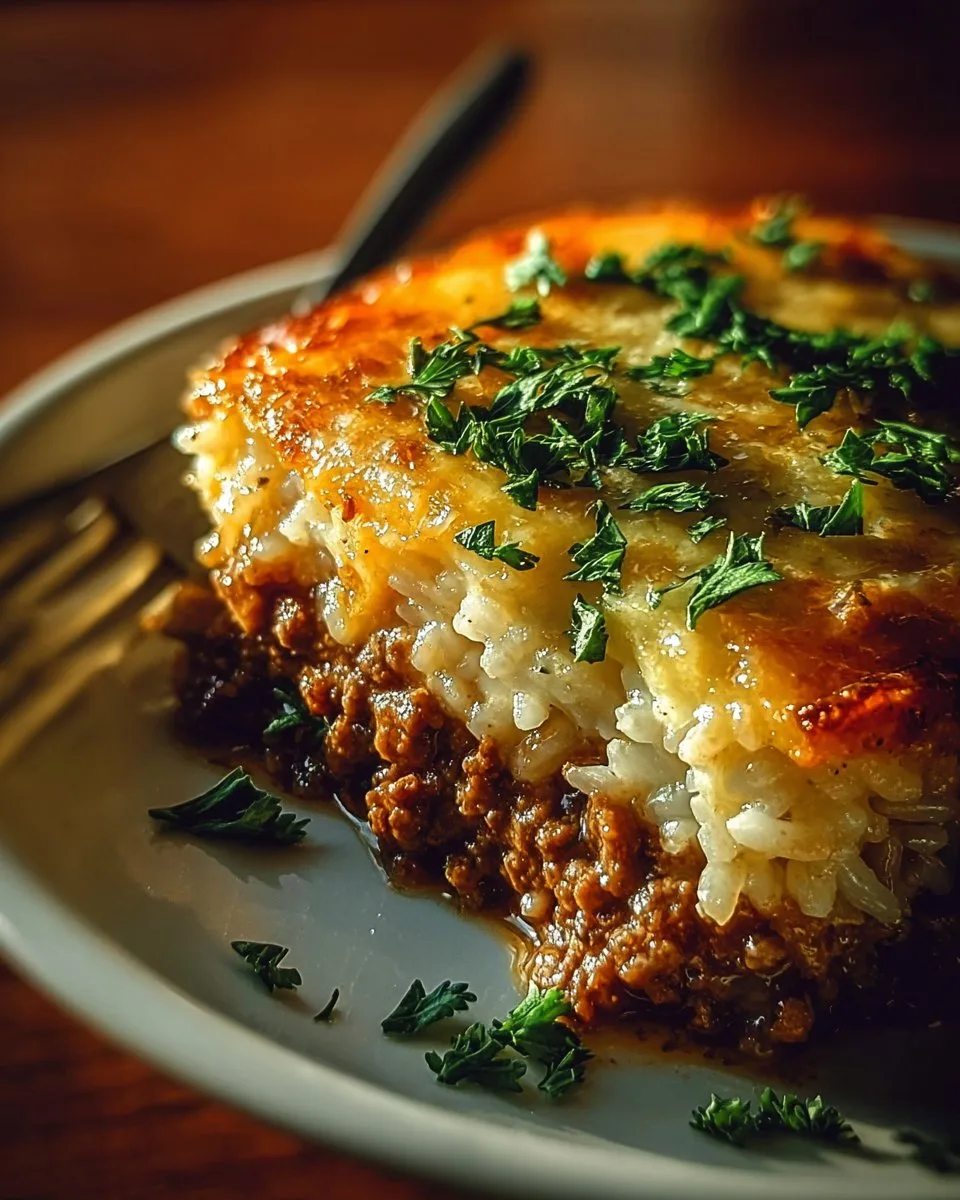 French Onion Beef Casserole