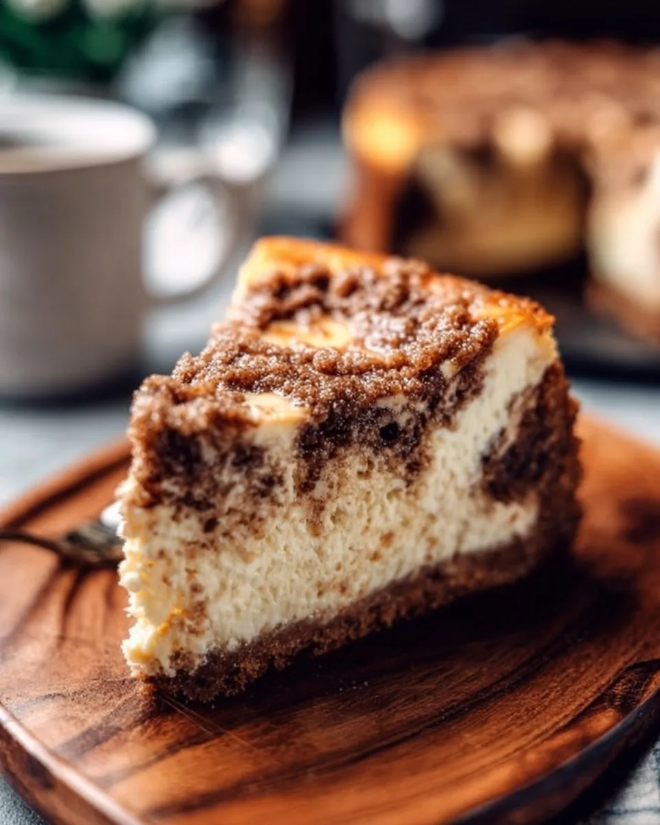 Coffee Cake Cheesecake Recipe