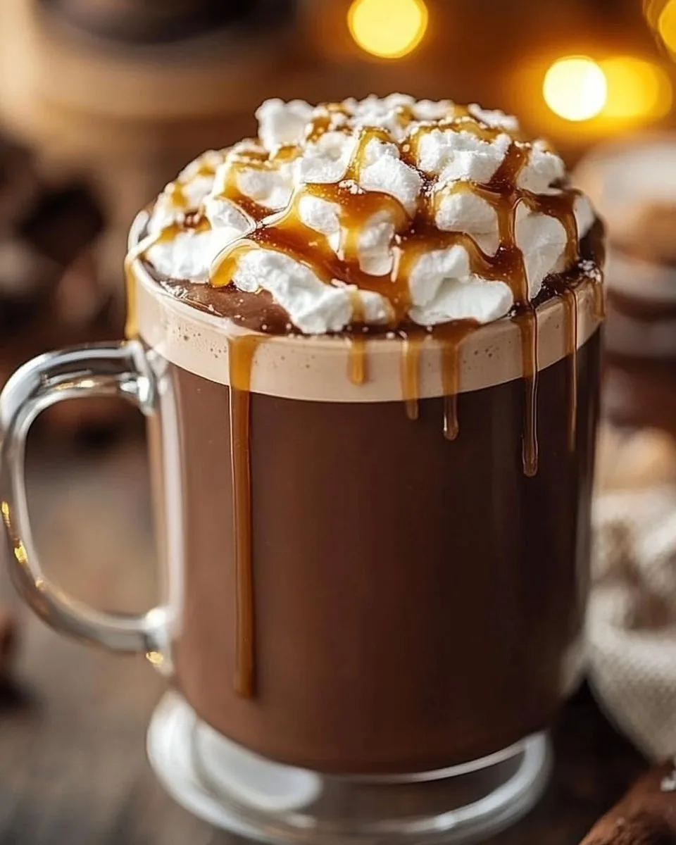 Salted Caramel Hot Chocolate