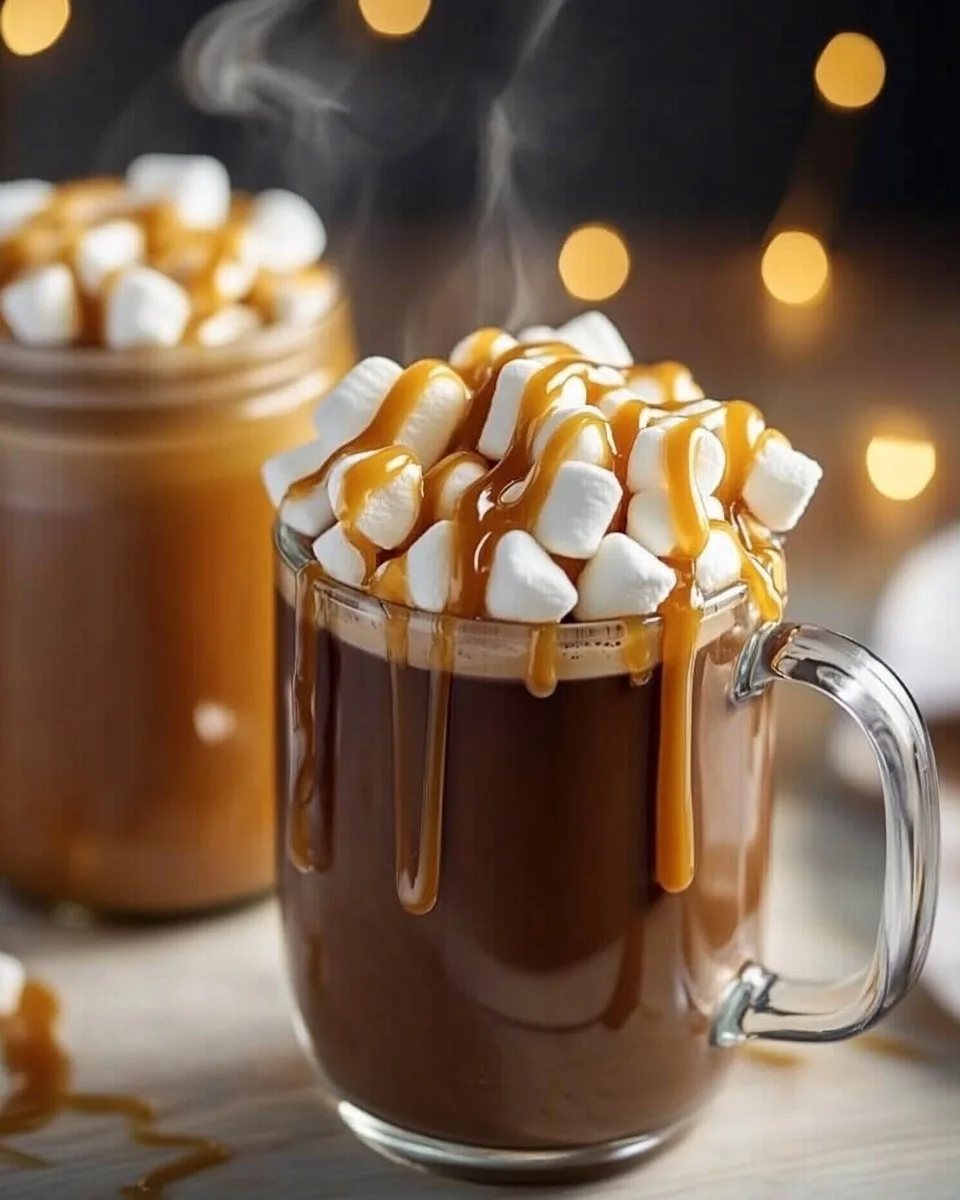 Salted Caramel Hot Chocolate