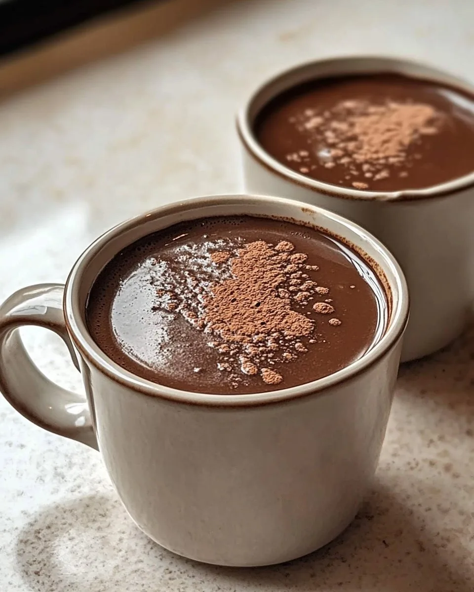 Dark Chocolate Hot Chocolate