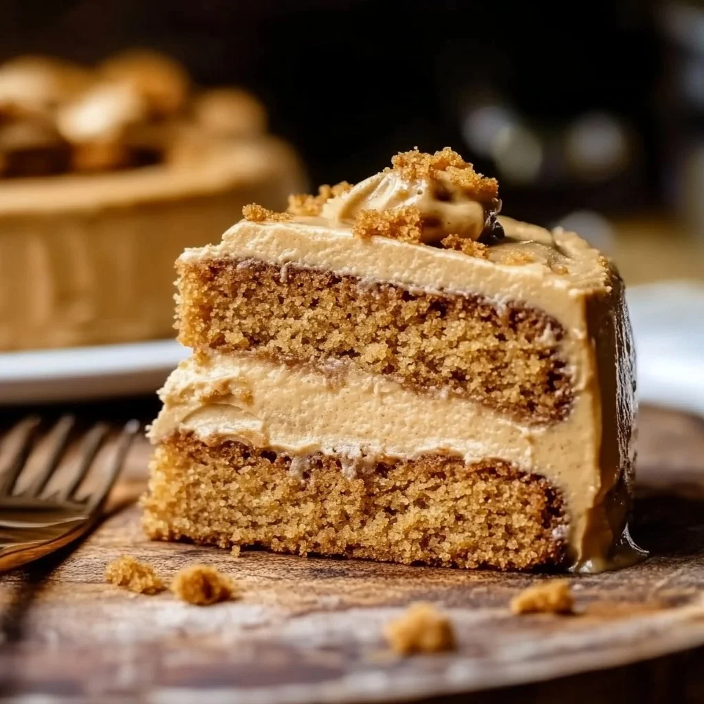 Biscoff Cookie Butter Cake