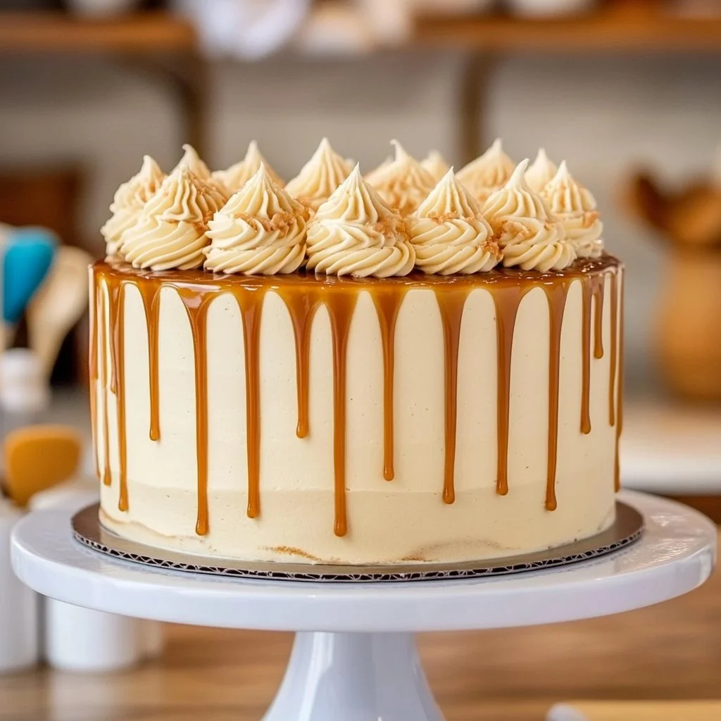 Biscoff Cookie Butter Cake