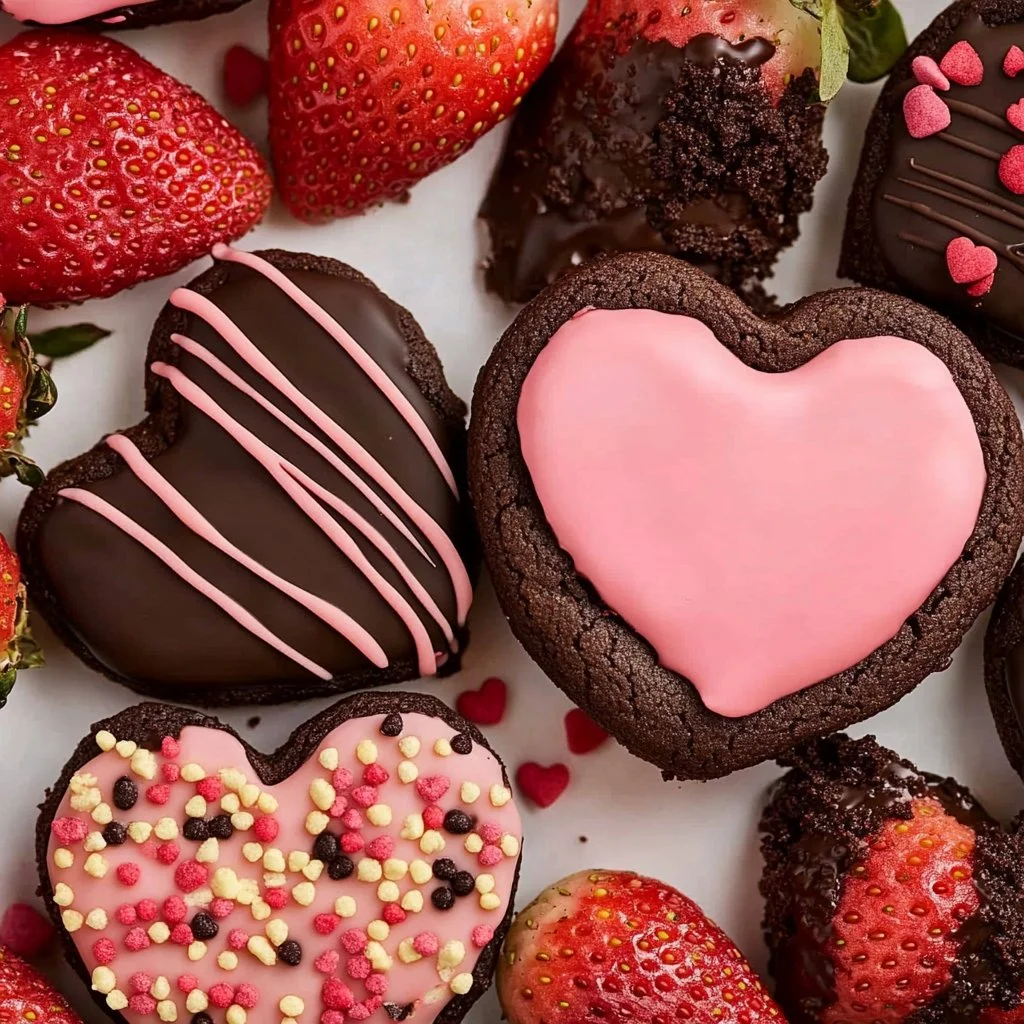 Chocolate Covered Strawberry Cookies