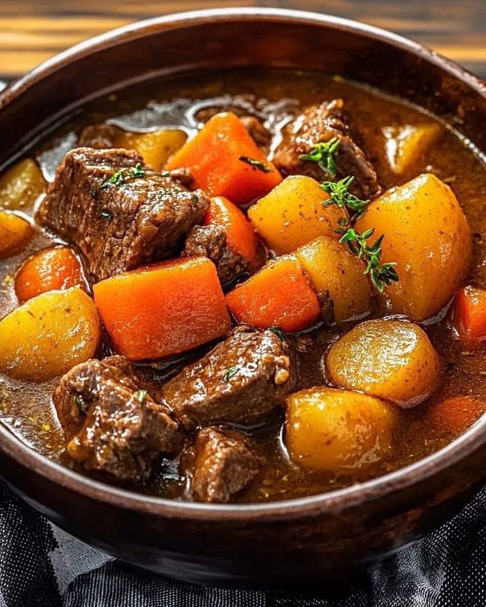 Classic Old Fashioned Beef Stew