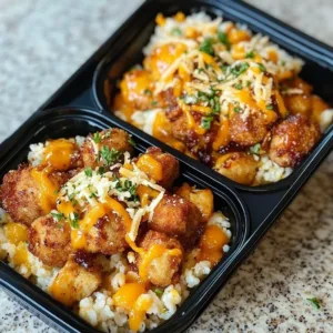 Healthy Copycat Chick-fil-A Breakfast Bowl meal prep for a quick morning meal
