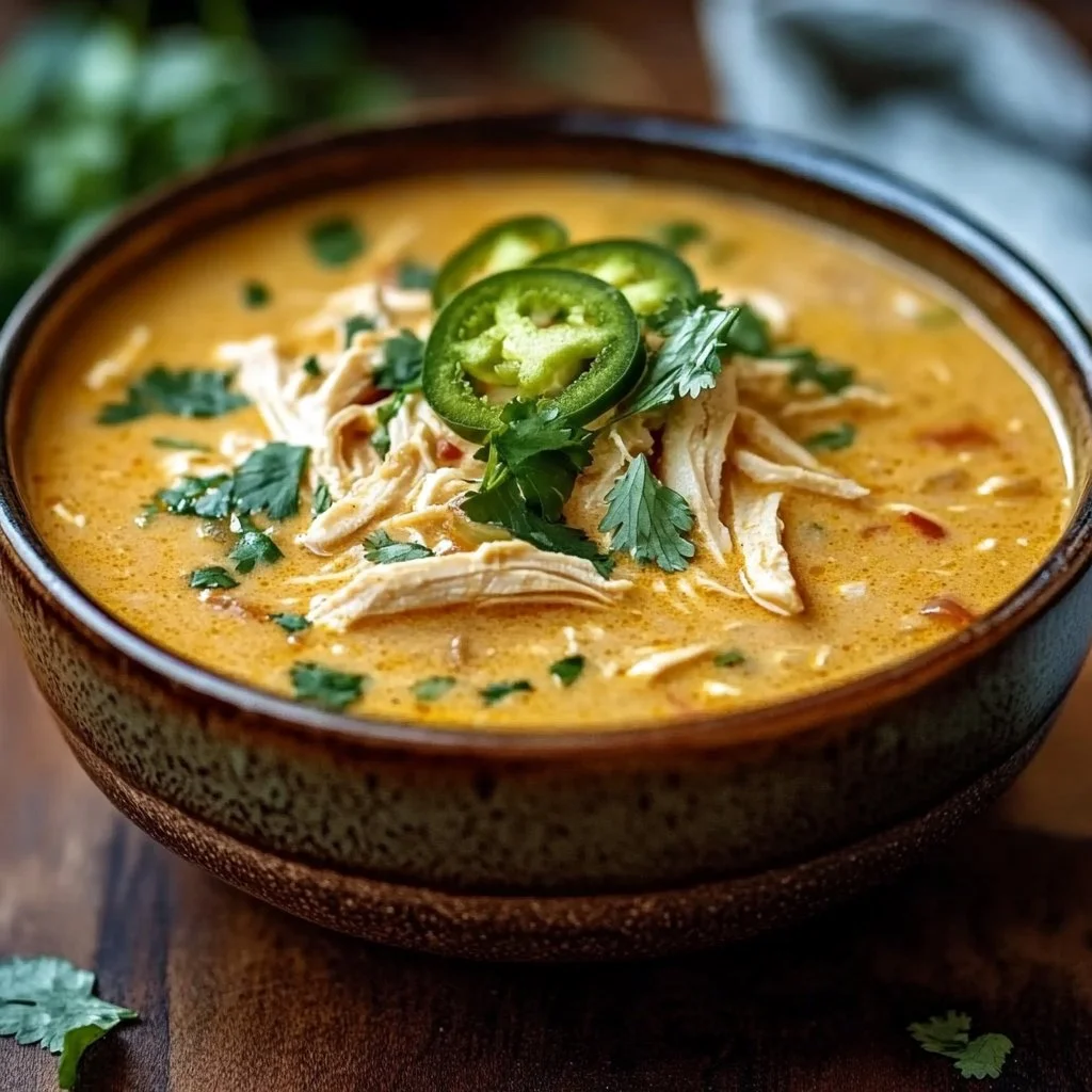 Creamy Chicken Enchilada Soup
