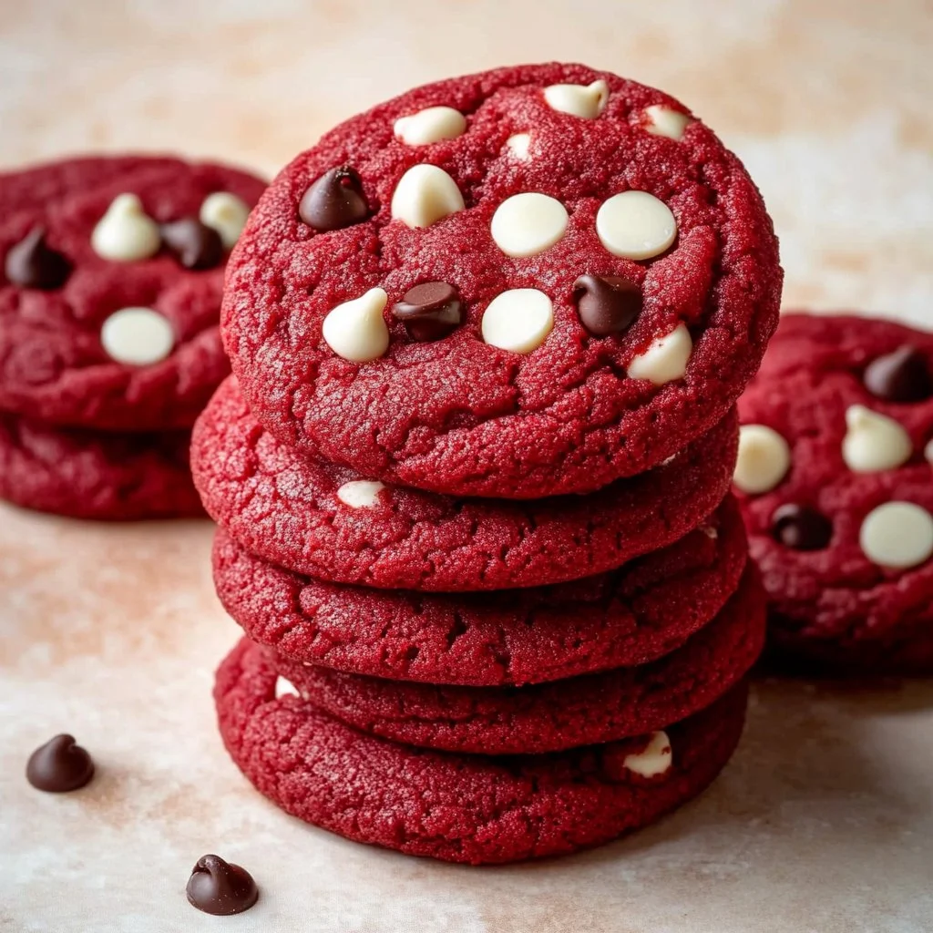 Delicious Red Velvet Cookies