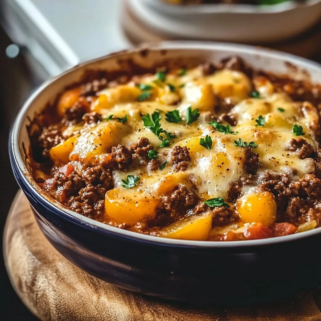 Hobo Casserole Ground Beef