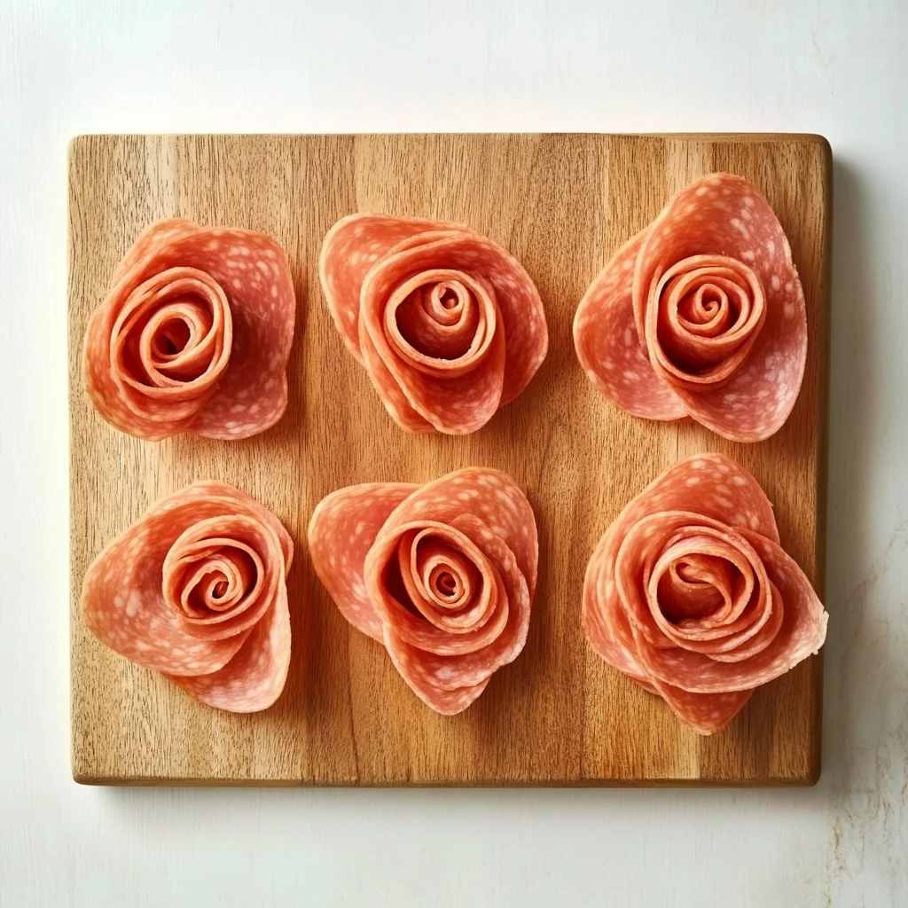 How to Make Charcuterie Roses