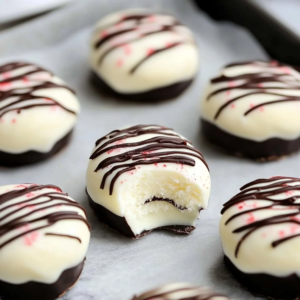 Quick Christmas Peppermint Creams