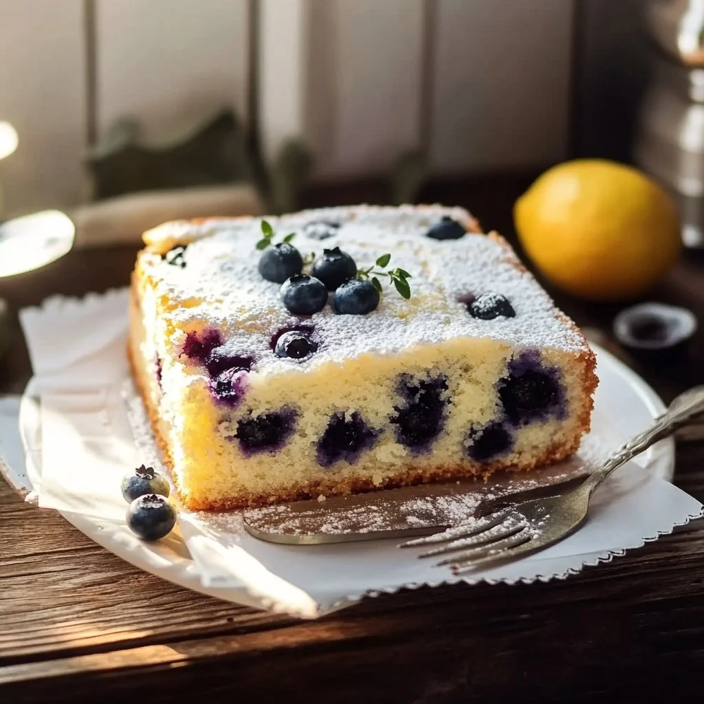 Lemon Blueberry Cake