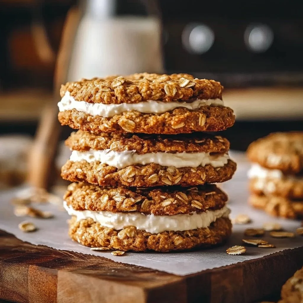 Oatmeal Cream Pie Cookies