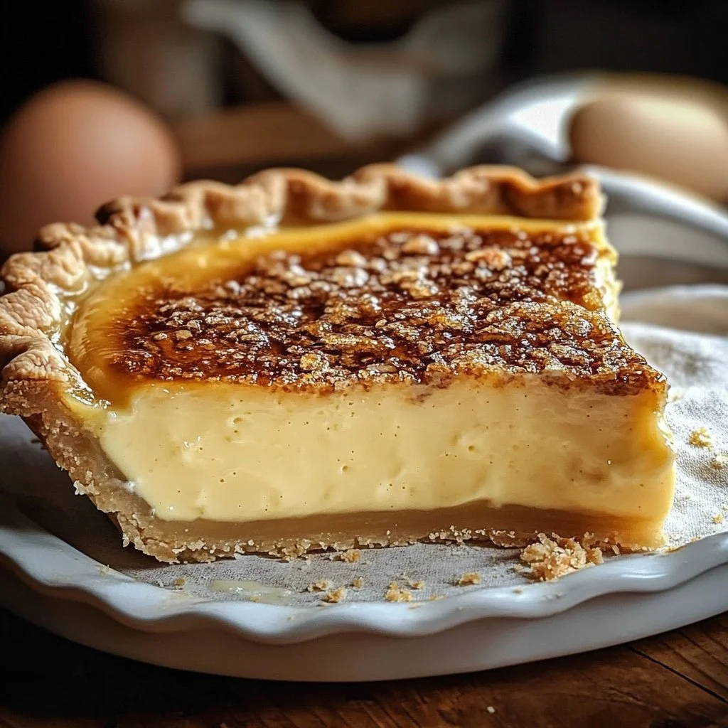 Old Fashioned Custard Pie that's Creamy and Comforting