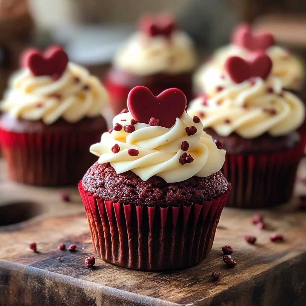 Soft and Moist Red Velvet Cupcakes for Celebrations