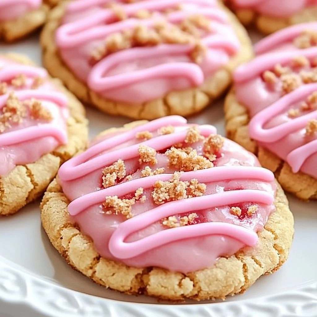 Strawberry Crunch Cookies