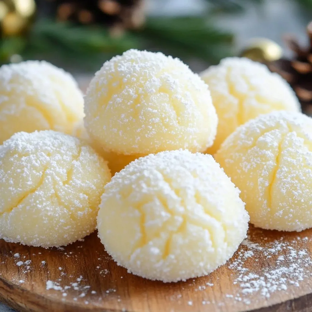 Sweetened Condensed Milk Snowballs