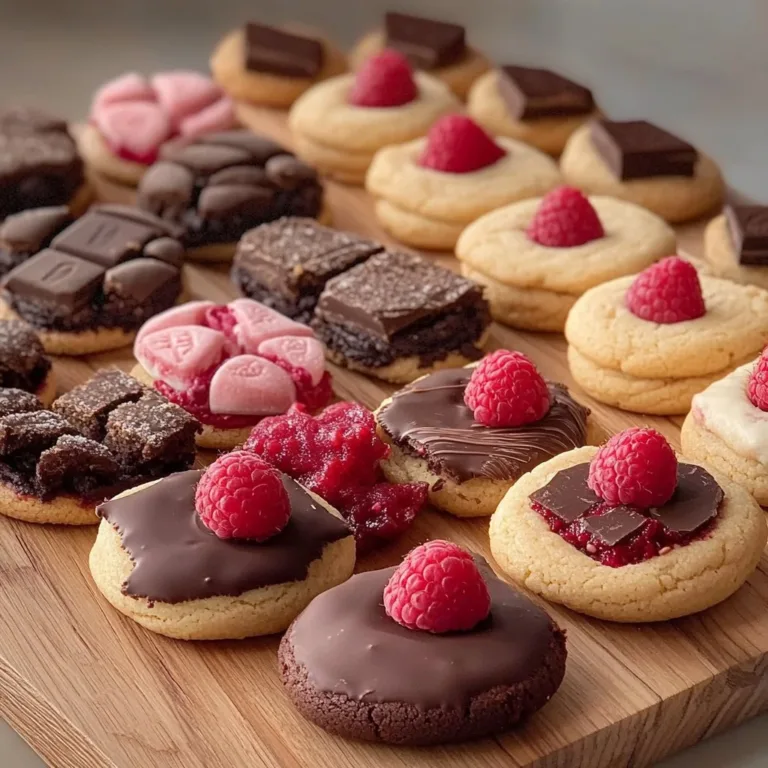 Valentine ganache cookies with rich chocolate ganache filling