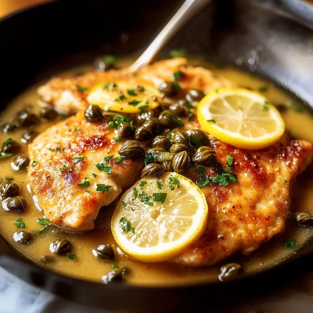 Chicken Piccata with Capers and Lemon