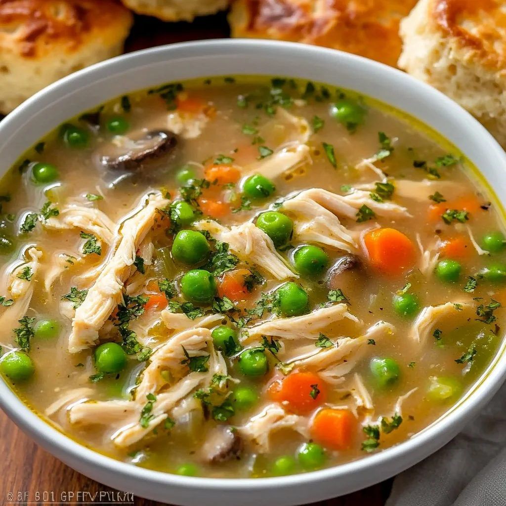 Chicken Pot Pie Soup Recipe