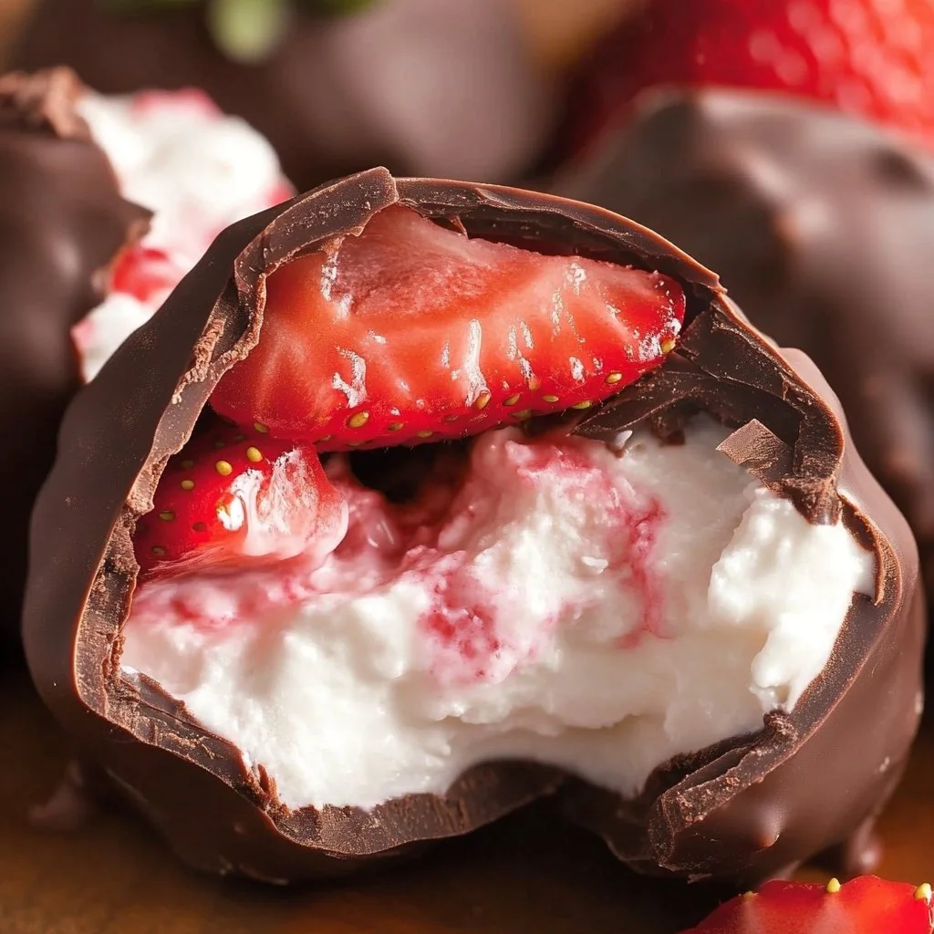 Chocolate Strawberry Yogurt Clusters (Viral Recipe!)