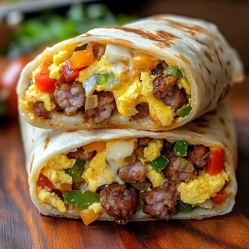 Cowboy Breakfast Burrito