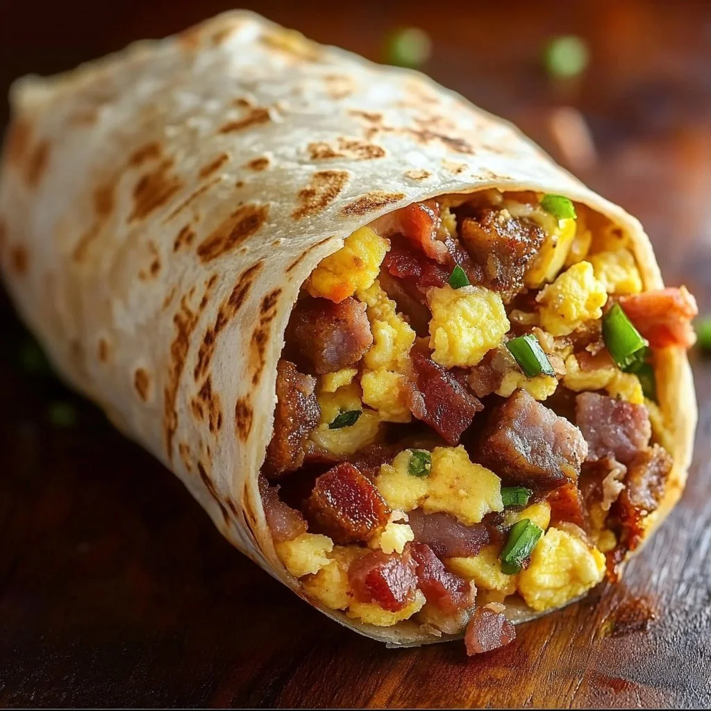 Cowboy Breakfast Burrito