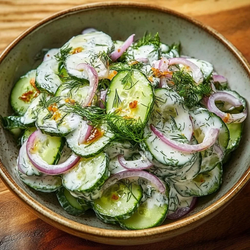Cucumber Ranch Salad