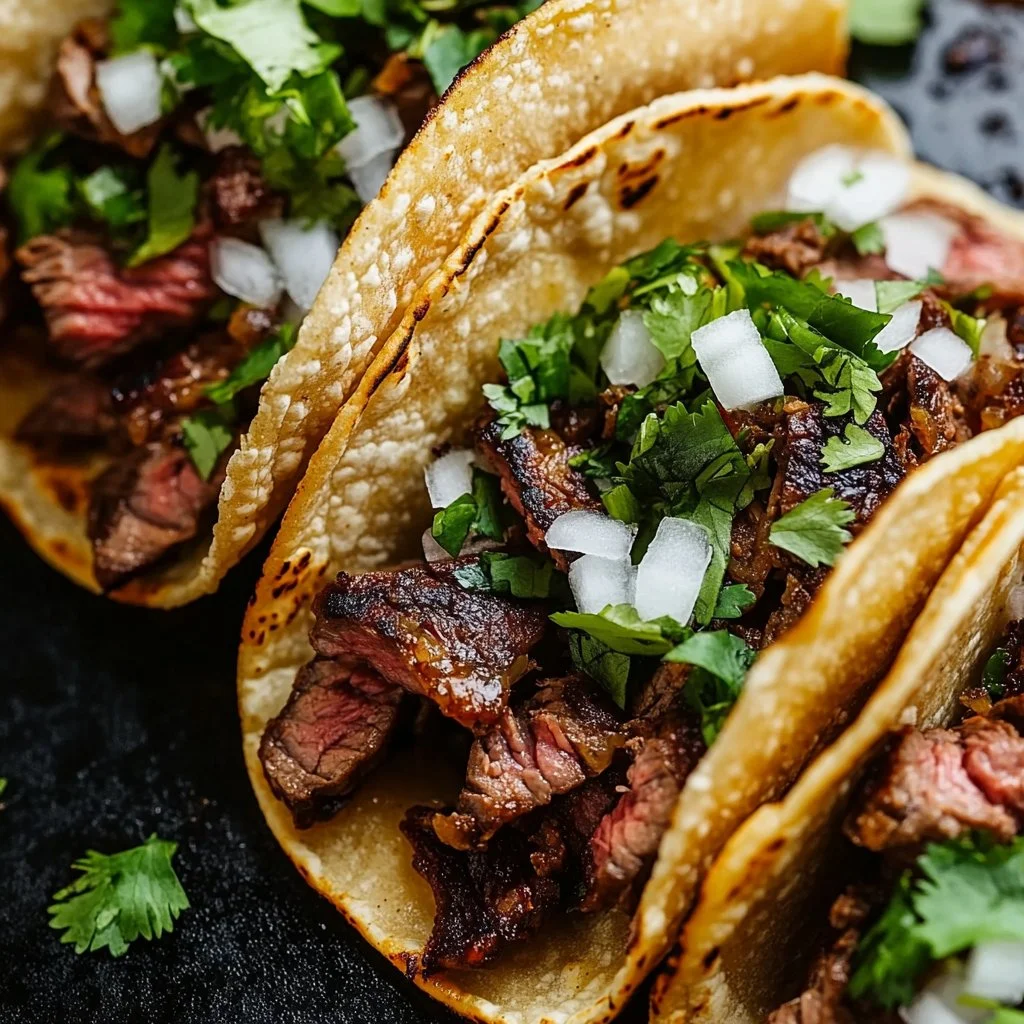 Grilled Beef Mexican Street Tacos