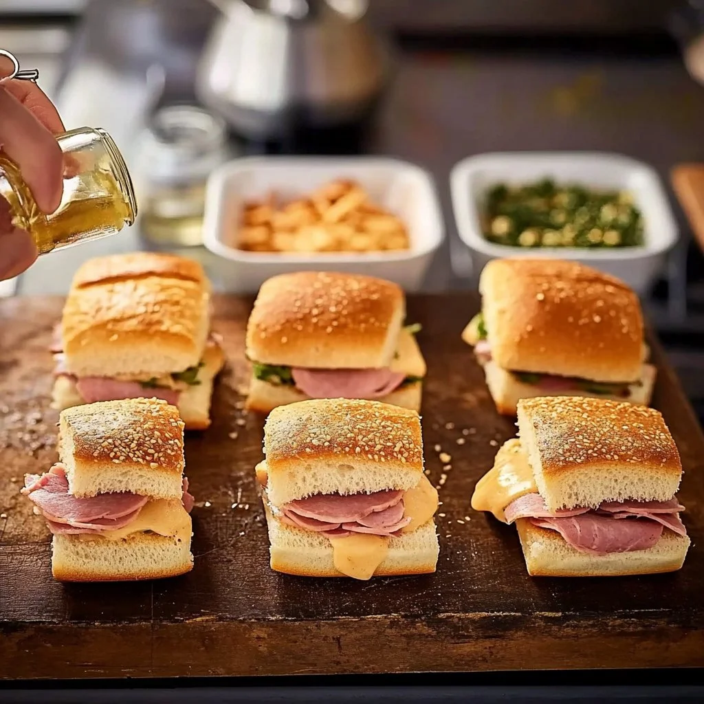 Ham and Havarti Cheese Sliders