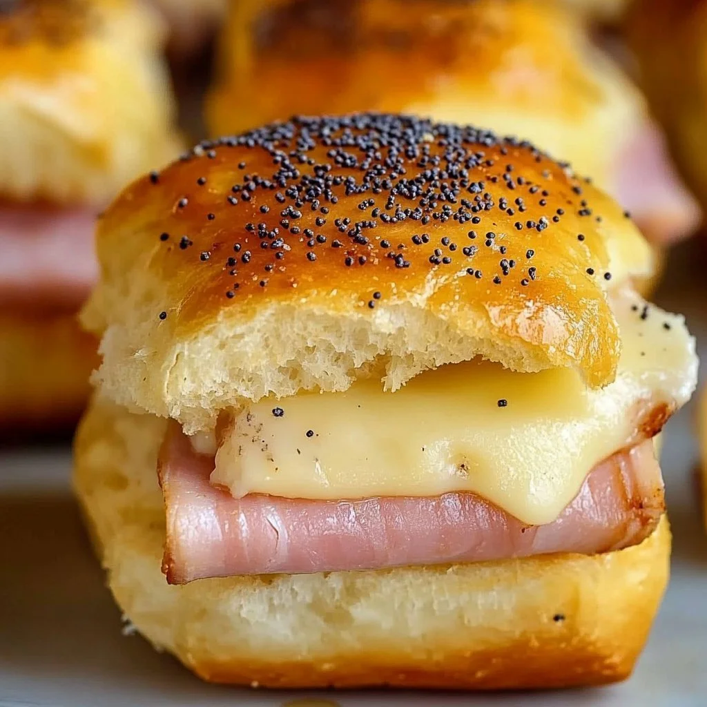 Ham and Havarti Cheese Sliders