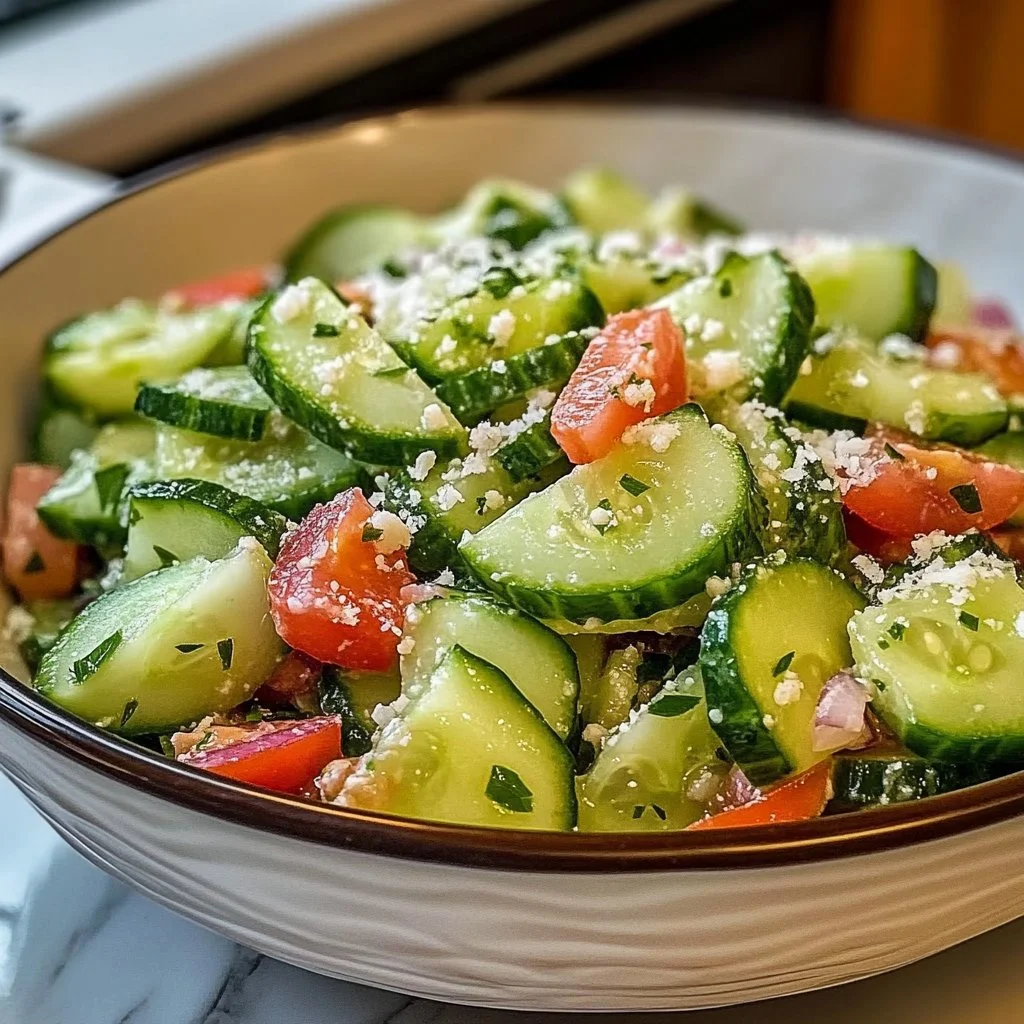 Italian Cucumber Salad